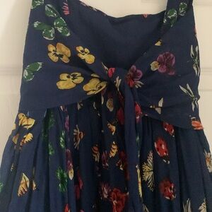 NWOT! Gorgeous light airy cotton print dress, fully lined